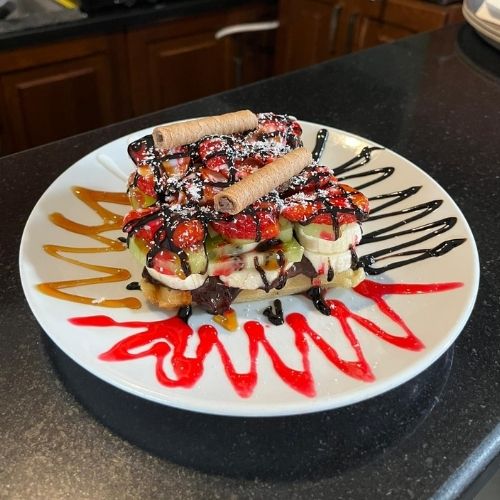 Karışık Waffle